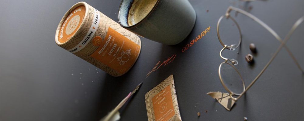 Mushroom Cups – Café con setas