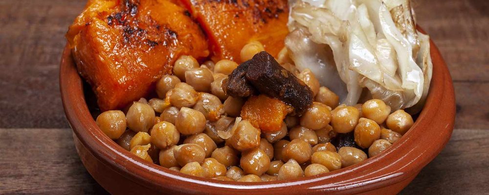 Cocido vegano en Madrid