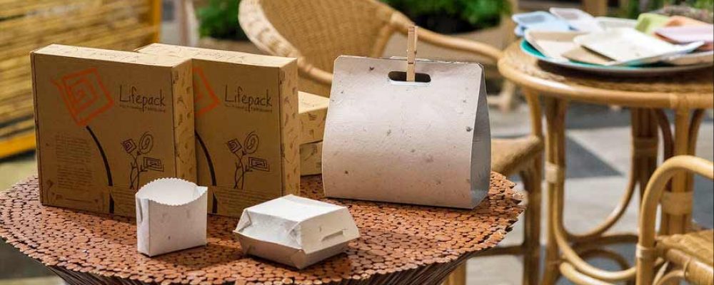 Lifepack – Platos 100% biodegradables y germinables